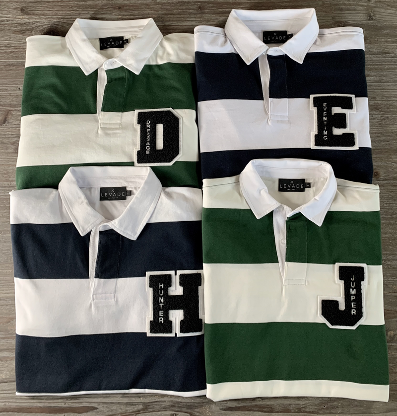 Jumper Vintage Varsity Rugby Shirt