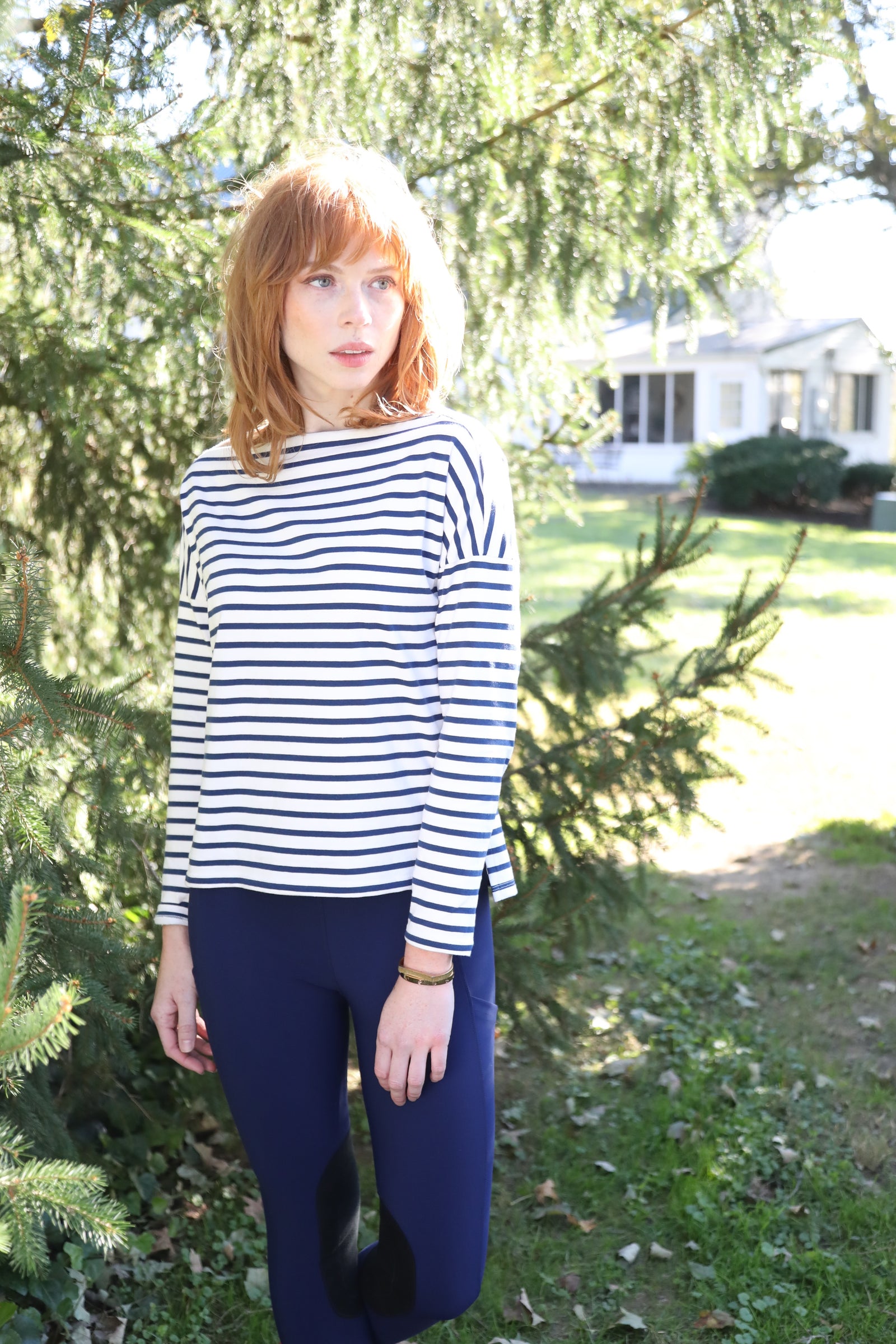 The High Waisted Riding Tight Indigo – Levade Kentucky