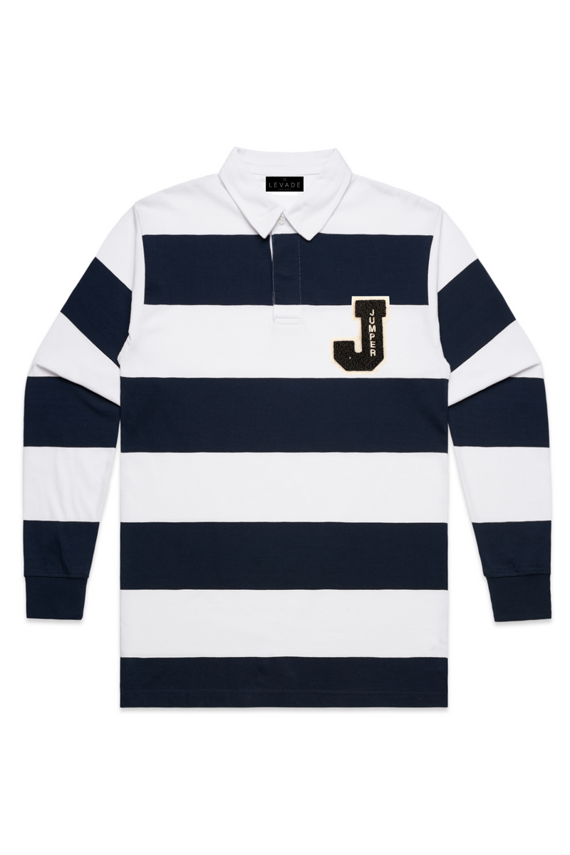 Jumper Vintage Varsity Rugby Shirt
